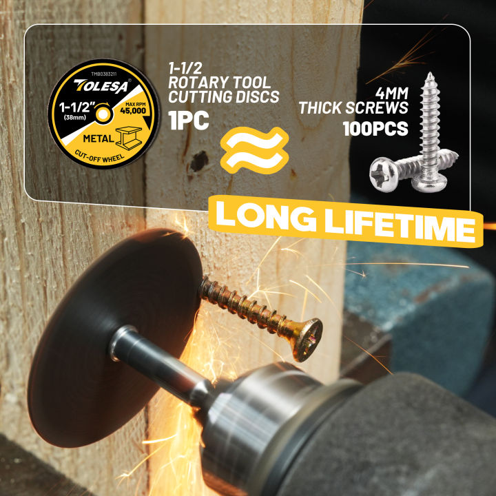 TOLESA%2050PCS%20Cut%20Off%20Wheel%201-1/2%20Inch%20Cutting%20Wheels%201.5"x1/8"%20for%20Metal&Steel%20Professional%20Fast%20Cutting%20Disc%20for%20Angle%20Grinder%20-%20Image%204