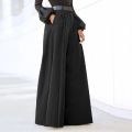Wide Leg Pants For Women Pants For Women Palazzo Pants Summer Printed Cropped Linen Comfy Baggy Trousers With VêTements Femme.