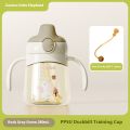 PPSU Toddler Drinking Cup with Straw, Duckbill Sippy Cup, 6+ Months Baby Anti-choke Water Bottle. 