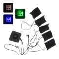 5Sheet Set USB Electric Heated Jacket Warm Winter Heating Vest Pads for DIY Heated Clothing. 