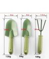 3 Pcs Garden Tools Set Trowel Transplanting Gardening Shovel Tools for Weeding Hand Tilling Rake Garden Set Shovel Mini Agricultural Landscape Accessories. 