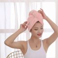 Rapid Dry Towel for Hair Microfiber Towels Anti Frizz Dry Hair Hair Towel Quick Dry Hair Dry Towels for Girls Beach Shower Cap. 