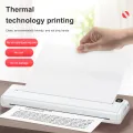 Inkless Thermal Printer A4 Thermal Printer 200dpi Mini Portable Rechargeable Bluetooth Inkless Thermal Printer for School Office. 