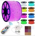 Rgb strip light 15 Meter To 100 meters multi color ceiling strip light with remote Different modes of lights. 