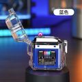 [EXPRESS DELIVERY🔥] Genuine💯% 4 head plasma lighter USB Dual Head led fast charging system TYPE-C💧Waterproof transparent new electric Check Light. 