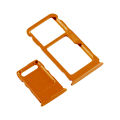 Nokia 3.1 Plus Replacement Sim Slot ( Orange) - Premium Quality Metal. 