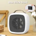 Fan Heater Portable Small Hot Air Blower 500W Heating Fan Fast Heating Lightweight Desktop Mini Space Heater for Home Office. 