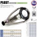 Fuji F-PLGST guide tip polished silver-white sic ring. 