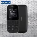 Nokia 105 Dual Sim 4th Edition With Warranty Feature Push button Phone 1.77" Display Battery long standby flashlight radio. 