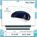 Sailor Hat Baby Boy Captain Party Cosplay Costume Props White Navy Military Hat Marine Cap With Anchor 0-12 Months. 