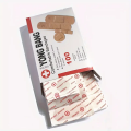 100pcs Medical Wound Adhesive Paster - Keep Your Wounds Secure Four Piece Set Of Bandages Breathable Nose Bridge Patch Acne P. 