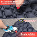 Outdoor Camping Inflatable Mattress Ultralight Air Mat with Built-in Pump Hiking Sleeping Pad Pillow. 
