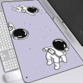 Mousepad Astronauta Space Desk Mat Extended Pad Gamer Pc Table Gaming Mats Desktop Accessories Cute Carpet Table Computer Rug. 