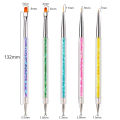 5Pcs Nails Art Dotting Pen Nails Brushes For Nails Art Accessories Tools Kits Nail Supplies For Professionals Manicure Set. 