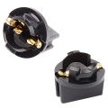 10Pcs T10 Twist Lock Plug and Play Bulb Holder Sockets T10 W5W 168 192 194 Twist Lock Wedge Bases Lamp Dash.
