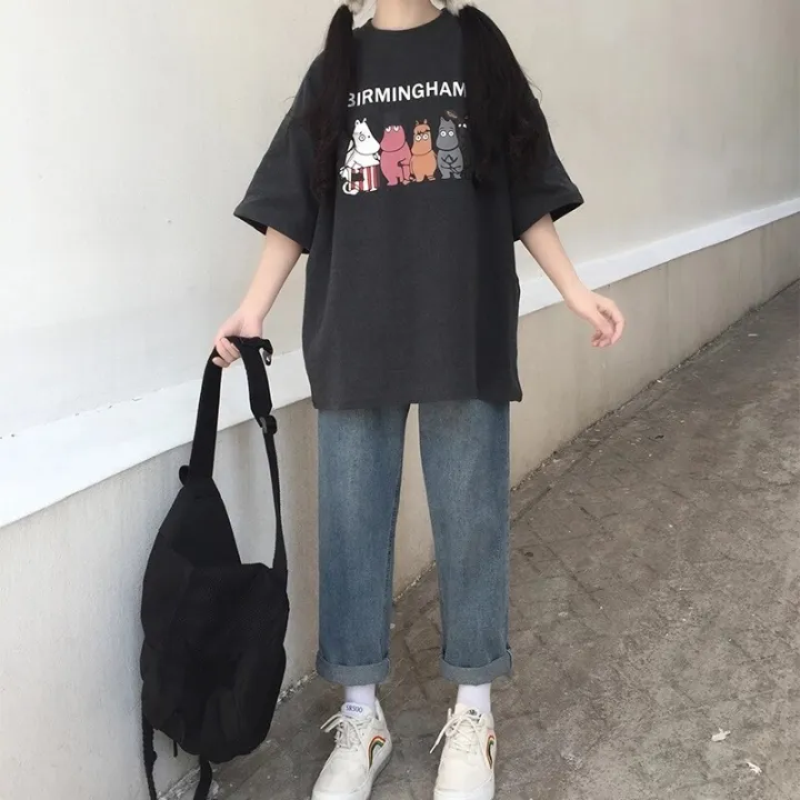Lh.sunshine%20T-shirt%E2%9A%A1Cartoon%20matrix%20screen%20work%20can%20be%20worn%20on%20all%20occasions.%F0%9F%92%95Girls%20-%20Image%2010