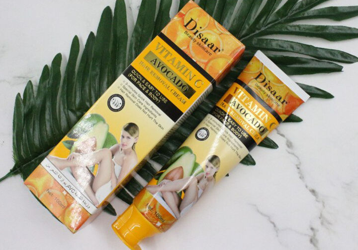 Disaar%20Vitamin%20C%20and%20Avocado%20Hair%20Removal%20Cream%20100%20ml%20-%20Image%205