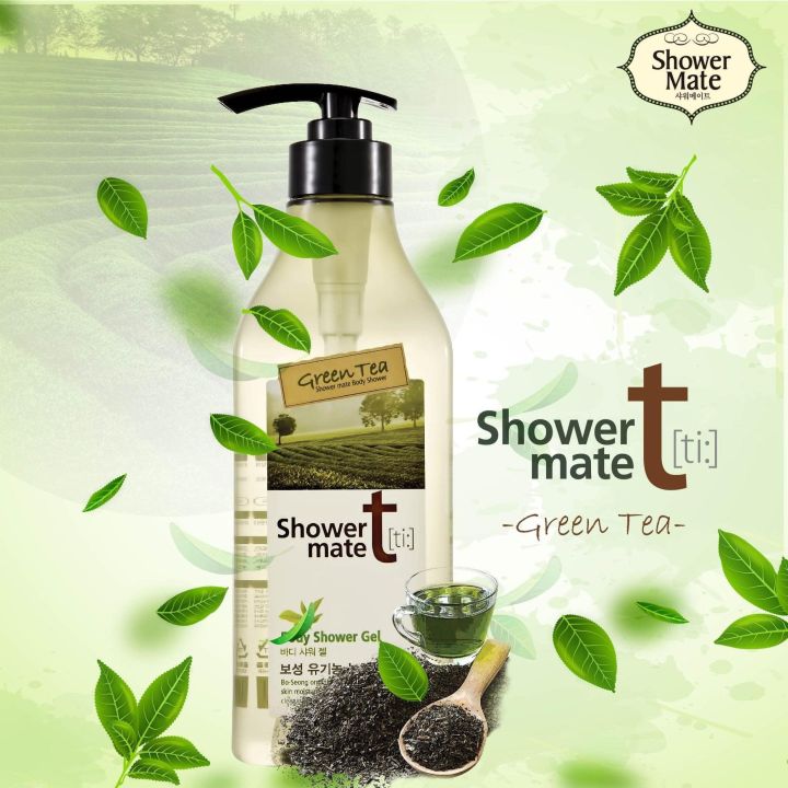 Shower Mate Plus Green Tea Body Wash 550gm | Daraz.com.np