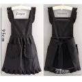 Lovely Cotton Lace Aprons Waterproof Cross Back Cooking Aprons Large Pockets Cute Art Painting Apron for Florist Shop. 