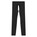 Open-crotch thermal pants men thin leggings middle-aged old long Johns autumn winter tight inner threaded pants men's cotton pan.