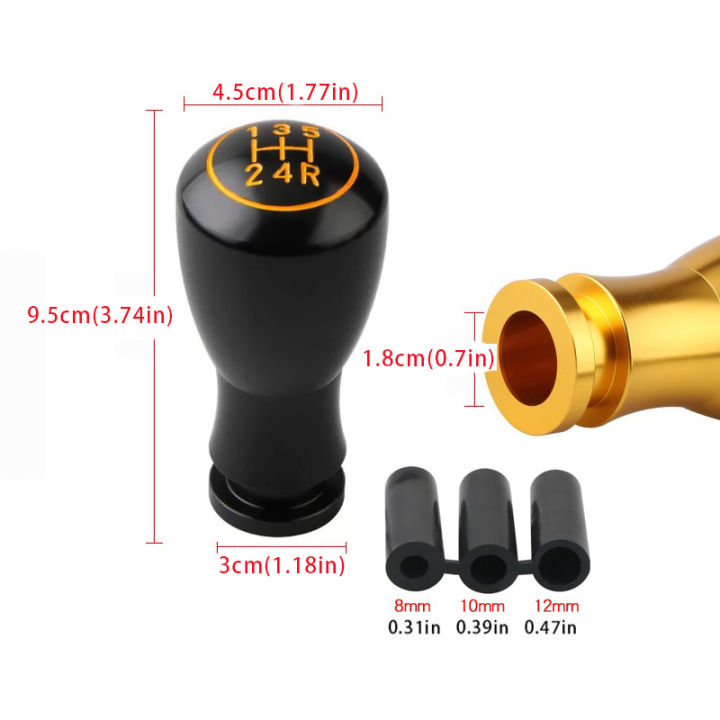 95MM%20Universal%20Racing%205%20Speed%20Car%20Gear%20Shifter%20Knob%20Manual%20Transmission%20Automatic%20Alloy%20Gear%20Shift%20Knob%20Shift%20Lever%20-%20Image%202