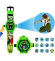 Ben 10 Watch with Projector Flashlight for Kids. 