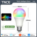 TNCE Tuya gu10 E27 E14 WIFI or Zigbee, Dimmable Light LED lamps 2700-6500k Bulb, Smart Life, Voice With Alexa  Home alice. 