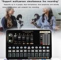 V10x Pro Live Sound Card  Professional Complete Set Condenser Microphone  Original Product Recording Studio Singing Karaoke TikTok Streaming Voice Audio Echo Interface. 
