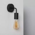 Black Wall Bulb Holder Modern E27 Wall Lamp Nordic Iron simple stylish wall lamp led Light Bulb Wall Light, Indoor Lamp Decoration For Home Lamp. 
