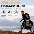 T&G TG117 Portable Bluetooth Speaker Outdoor Wireless Woofer Free Call /FM/TF Card/USB Flash Drive Connect Mobile Phone/Tablet. 