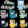2026 In Stock Genuine Eaki Jujutsu Kaisen Season 2 Cat Park Party Gojo Satoru Blind Box Plush Wrist Bag Pendant Model Collection. 