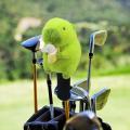 Golf Driver Headcover Plush cartoon capybara golf club Protective covers for 3/5 wood clubs, club head covers golf supplies. 