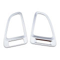 2Pcs Car Front Air Conditioning AC Vent Cover Trim for Honda Vezel HRV HR-V 2014 - 2021 LHD Air Outlet Sticker Accessories. 