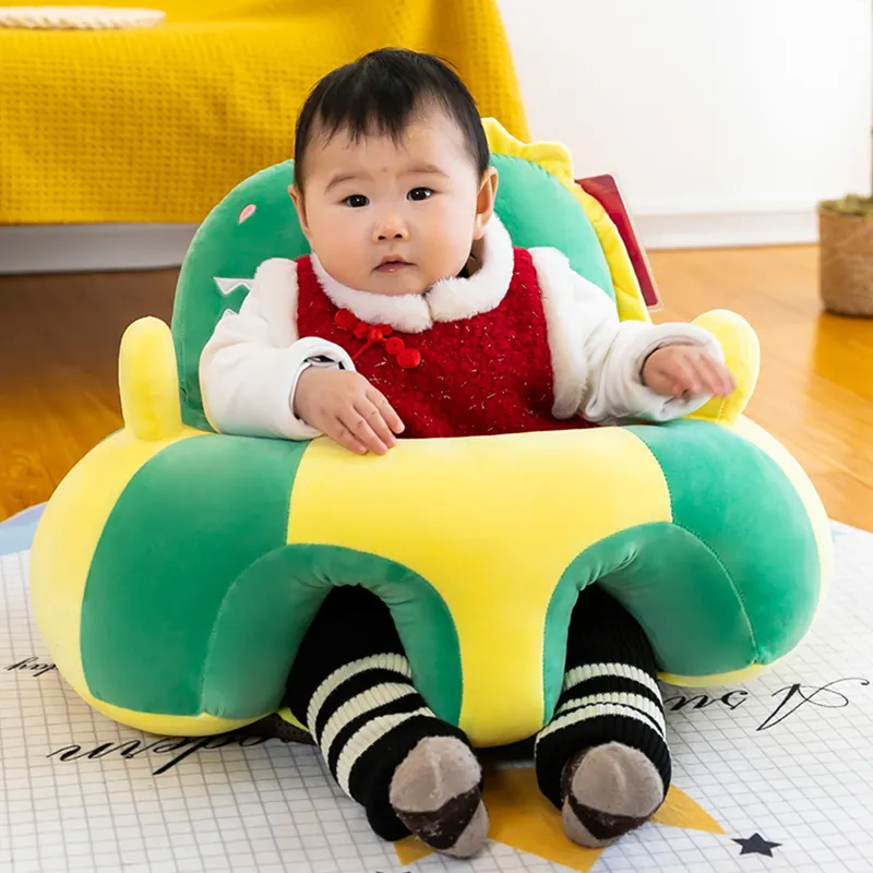 1Pcs Baby Support Seat Sit Up Soft Chair Cushion Sofa Plush Pillow Toy Animal Sofa Seat Pad Daraz.lk