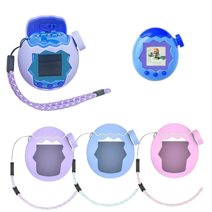 Silicone%20Protective%20Cover%20For%20Tamagotchi%20Paradise%20TPU%20Anti%20Fall%20Electronic%20Pet%20Equipment%20Protective%20Shell%20With%20Anti-lost%20Strap%20-%20Image%203