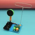DIY Retro FM Radio Kit No Solder STEM Electronic Project Sound Activated LED Student Science Experiment Kit. 
