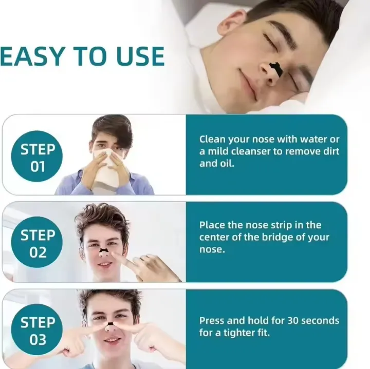 60/30/10PCS%20Black%20Nose%20Strips%20Extra%20Strength%20Nasal%20Strips%20Better%20Sleeping%20Non-Invasive%20Anti%20Snoring%20Strips%20for%20Adult%20and%20Child%20-%20Image%205