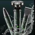 Daling DL-9208 New High quality LED display razor USB Electric Men's Beard knife Revolving body wash Three-head trimmer razor. 