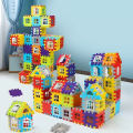 140-25PCS Large Scale House Building Blocks Simulation Window Design Construction Set Kindergarten Toys For Boys And Girls . 