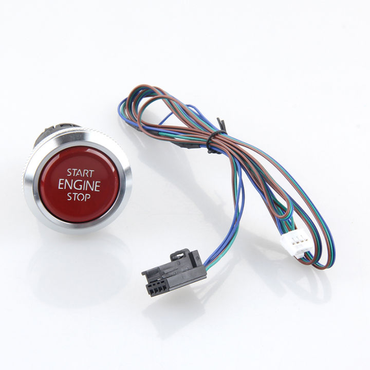 EASYGUARD%20start%20stop%20button%20keyless%20go%20remote%20engine%20start%20optional%20compatible%20with%20oem%20key%20fob%20red%20button%20es002-p4%20DC%2012V%20-%20Image%204