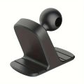 Car Cell Phone Holder Base 17mm Ball Head Base Dashboard Mounting Suction Cup Anti-slip Bracket Air Outlet Clip Car Accessories. 