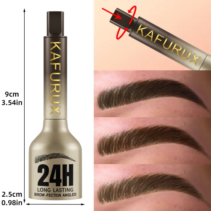 3D%20Dye%20Eyebrow%20Pencil%20Hairling%20Anti-smudge%20Waterproof%20Long%20Lasting%20Black%20Brown%20Large%20Brush%20Natural%20Wild%20Eyebrow%20Enhancers%20Cream%20-%20Image%203