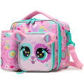 Cute Animal Kids Lunch Box Meal Bag Set Washable Lunch Bag&Reusable Leakproof Bag for School & Nursery It's Beautiful for Girls. 
