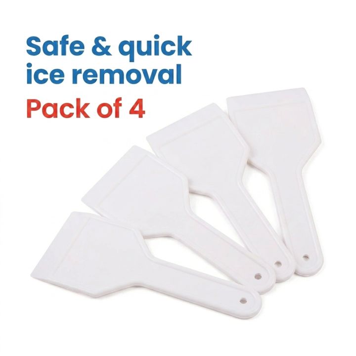 Pack of 4 Fridge Freezer Ice Remover/Plastic Scraper | Daraz.pk