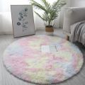 Super Soft Plush Round Rug Mat Fluffy White Carpets For Living Room Home Decor Bedroom Kid Room Decoration Salon Thick Pile Rugs. 