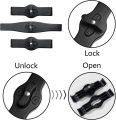 3 Pack Twin Pushchair Connectors Detachable  Adjustable Lightweight Adapter Fasteners Universal Stroller Twin Hook Quick Release. 