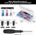 Universal Vacuum Car Tyre Repair  Nail Tire Repair Nail  Screw Screw Tools In Tubeless Plug Accessories Kit Rep. 