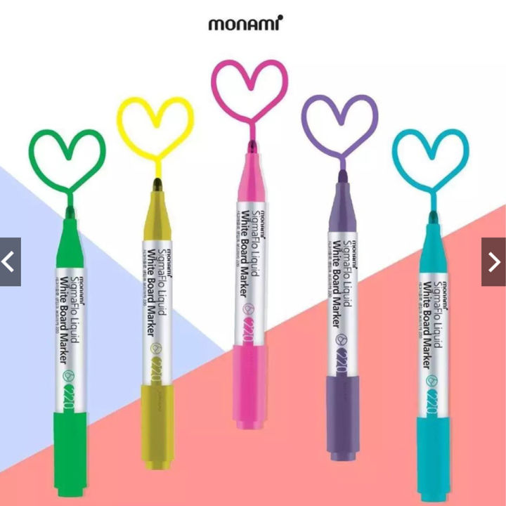 Monami%20whiteboard%20marker%20Monami%20sigmaflo%20liquid%20marker%20220%20round-head%20-%20Image%203