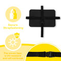 1 PC Crash Tested and Certified Shatterproof Baby Car Mirror for Rear Facing Infant with Wide Larger Crystal Clear View.
