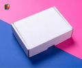 White Corrugated 3 Ply Medium Size Box 6*4*2 Inches - 10/20/50 Boxes Bundle. 